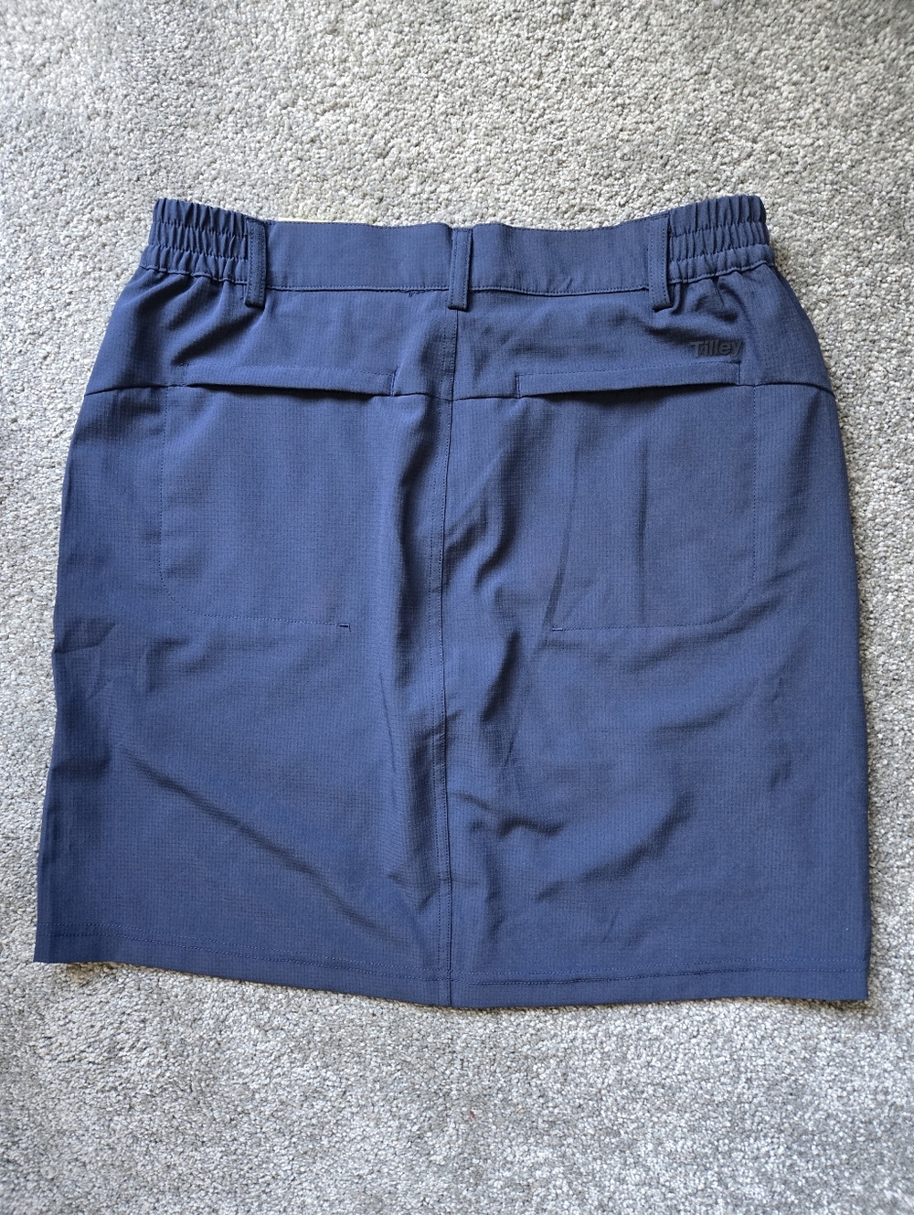 Tilley Navy Women's Stretch Small Skort - Picture 3 of 6